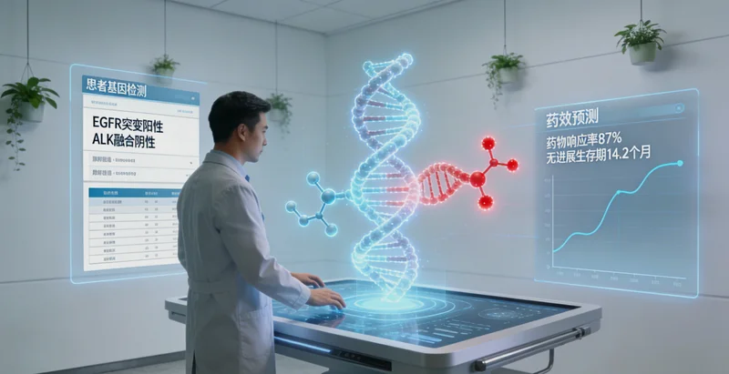 阿勒泰居民在医院向医生咨询基因