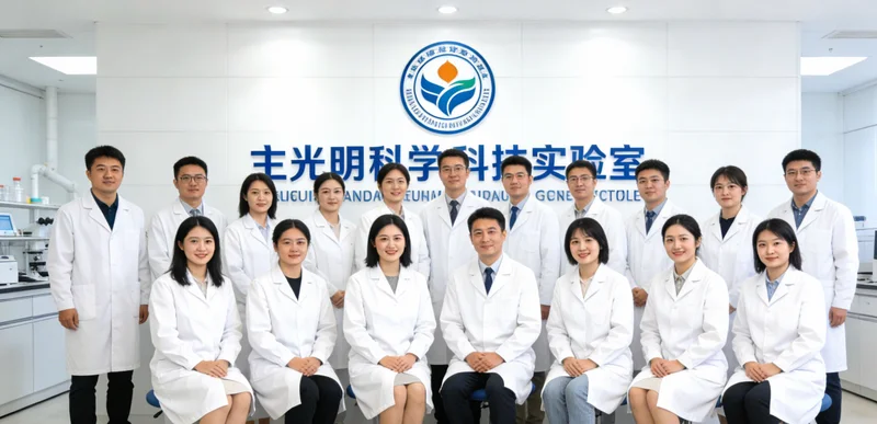 在洁净的现代化实验室内,技术人