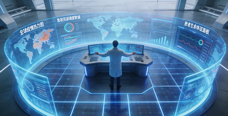 临沧医生与患者查看用药安全警示