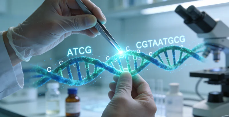 通辽市民在医院进行基因检测采样