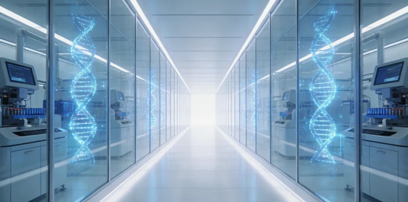 桂林本地医学检验实验室内部，技