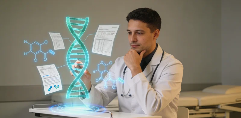 河池中年人在诊室与医生沟通听力