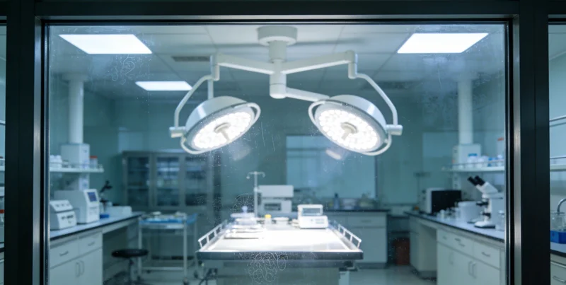 实验室内,技术人员正操作精密仪