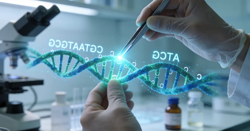 专业实验室技术人员操作FISH