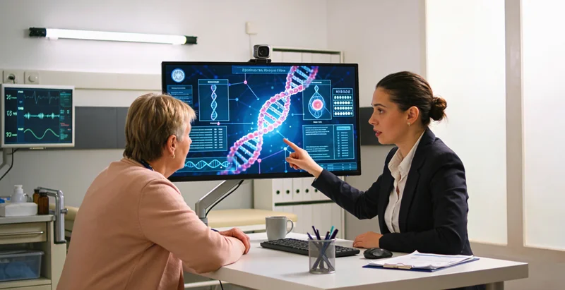 潍坊遗传咨询师与夫妇进行USH