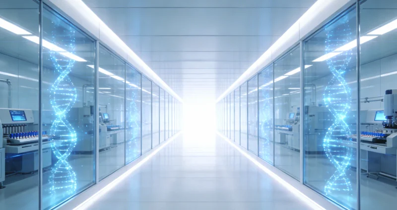 医护人员正在轻柔地为一名儿童进