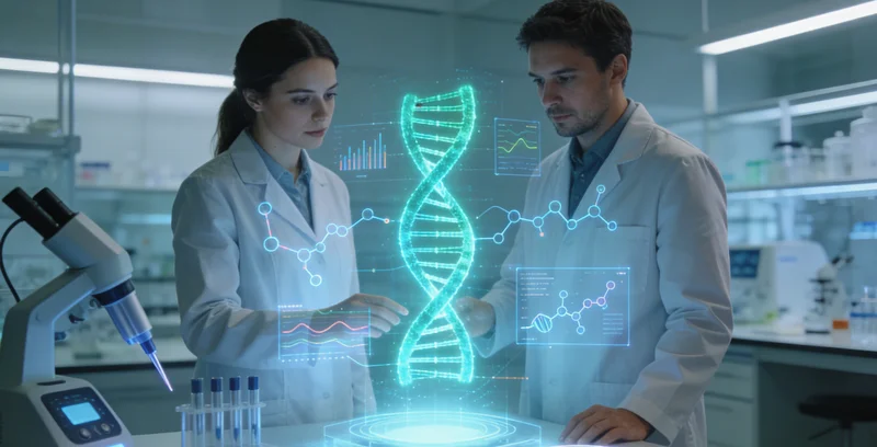 许昌市民在医院进行遗传咨询场景