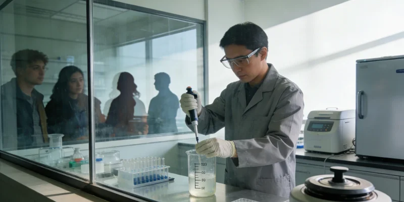 对比图:一侧是拥挤的医院大厅,