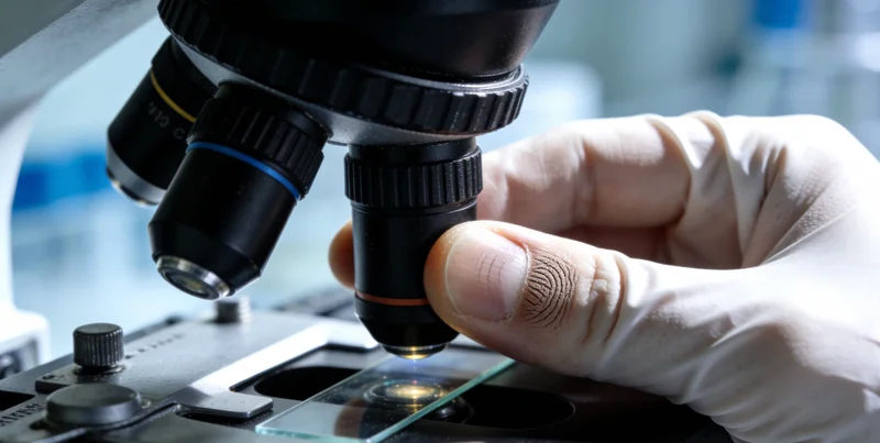 实验室技术人员正在进行PCR基