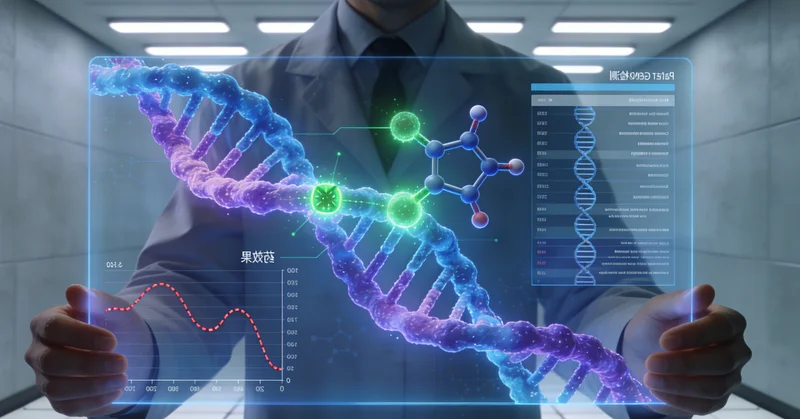 基因测序仪在进行DNA分析