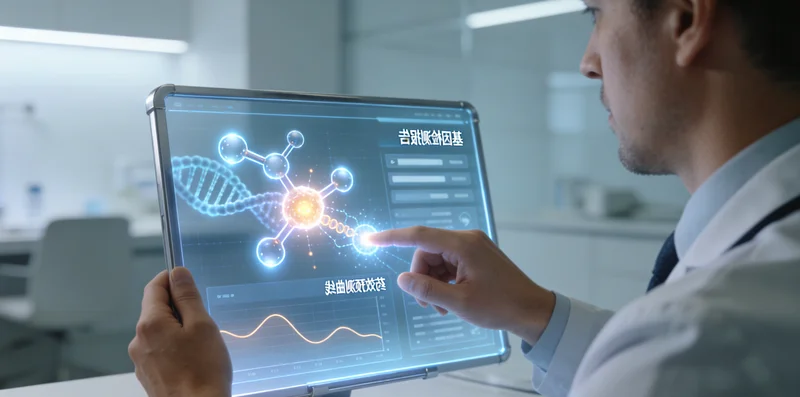 吉安基因检测采样现场：护士进行