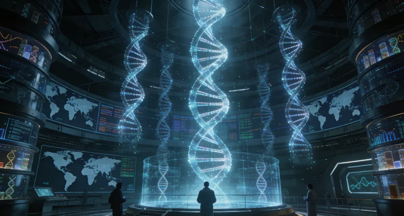 邢台市民在医院进行遗传咨询与抽