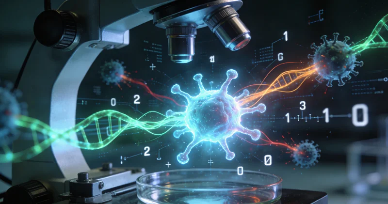 商洛基因检测实验室内的DNA测