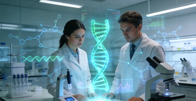 四平家庭在医院进行遗传咨询场景