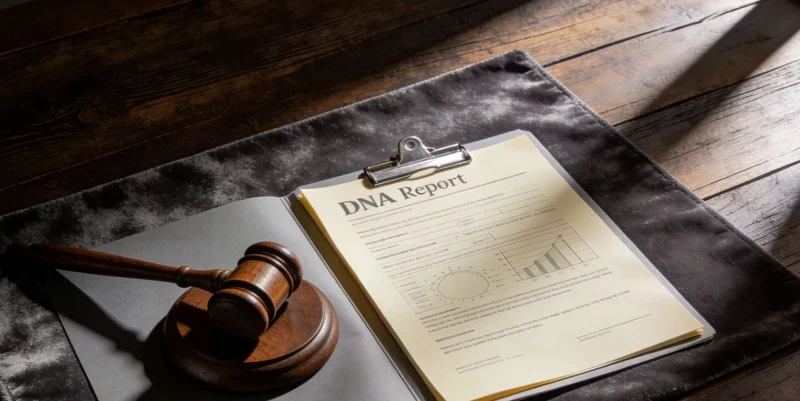 医生正在向家属详细解读基因检测