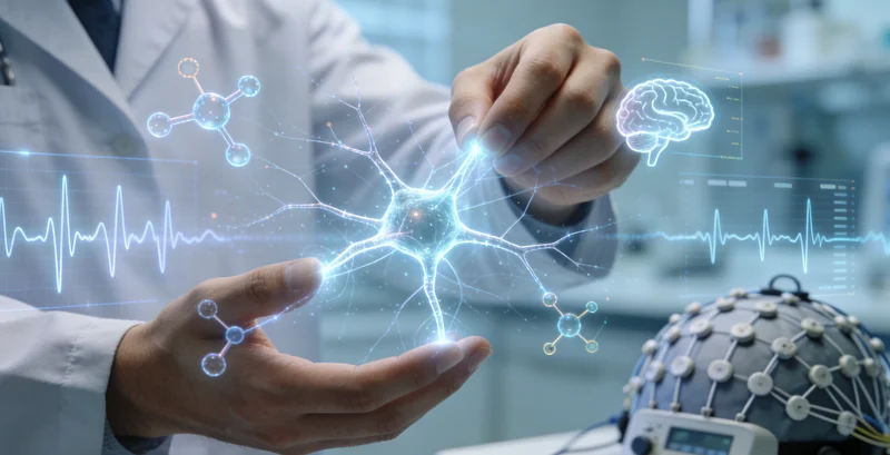 满洲里夜景下家庭围坐查看医学报