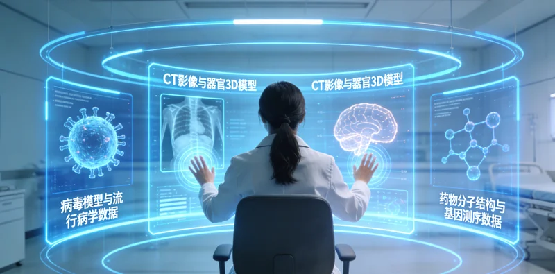 中山医院医生为儿童进行听力检查