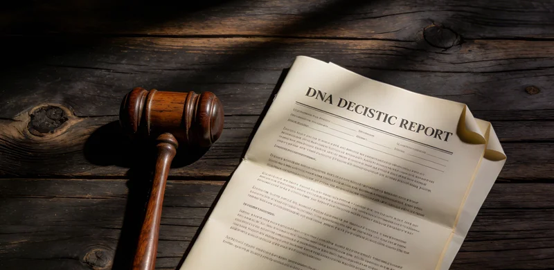 电脑屏幕上显示着清晰的基因检测