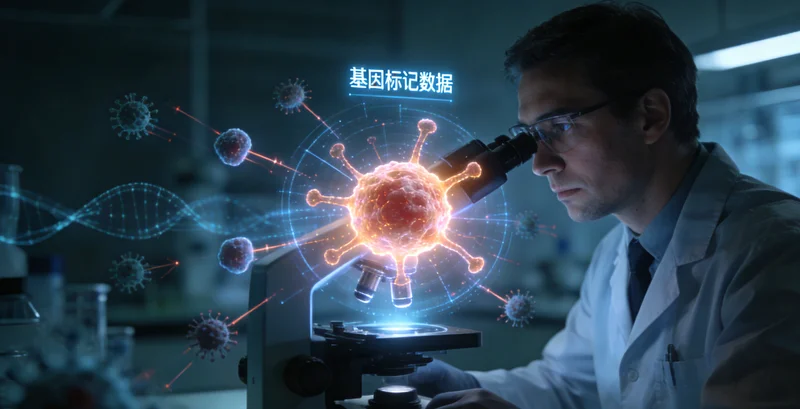 烟台市民进行基因检测样本采集(