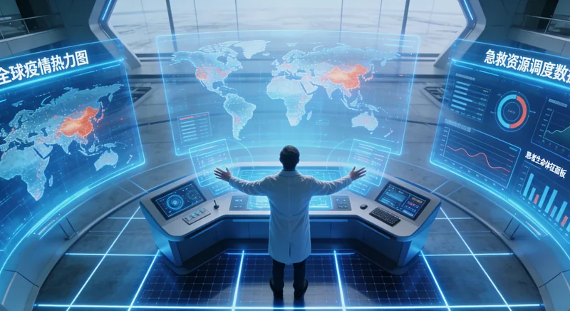 阳春家庭在医院进行健康咨询与决