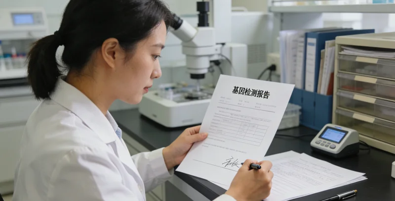 长沙CHD7基因检测报告解读示