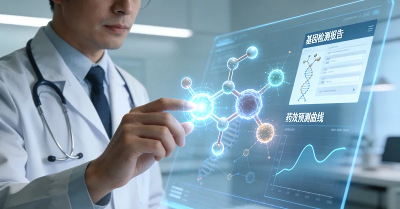 儋州护士为患者采集基因检测血样