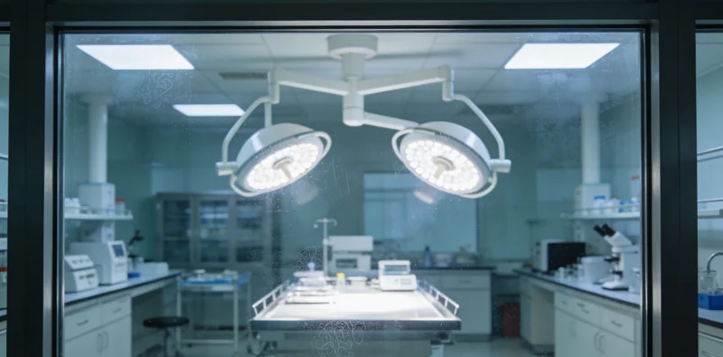 专业基因检测实验室内部,技术人