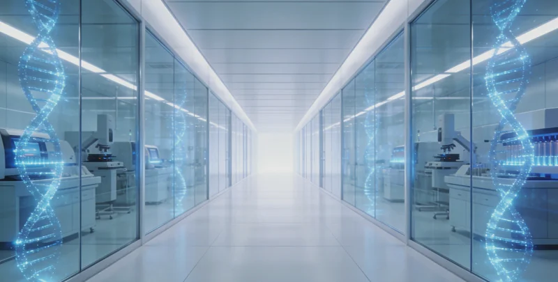 医生正在向咨询者详细解读PCR