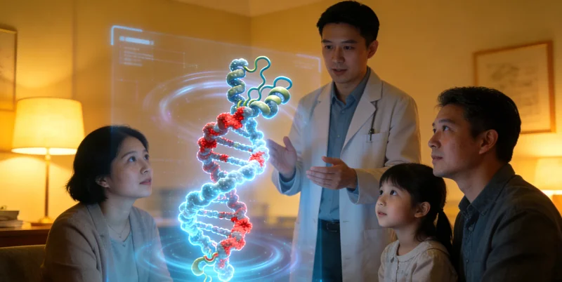 七台河家庭接受遗传咨询规划未来