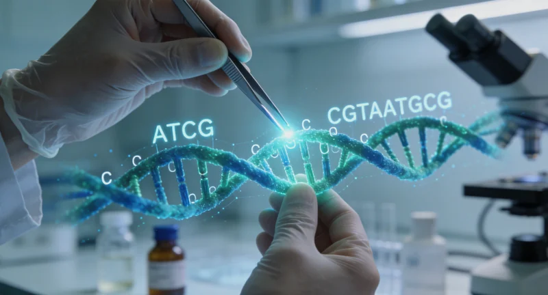 吐鲁番护士为婴儿进行基因检测采