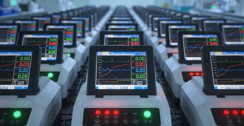 实验室内技术人员正在进行精密仪