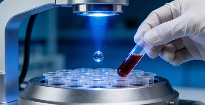 亲子鉴定DNA比对科学原理示意