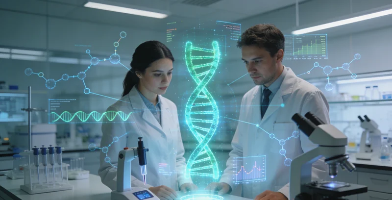 德州遗传咨询师与准父母在诊室内