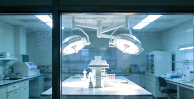 实验室内技术人员正在进行精密操