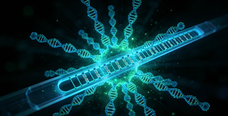 医生在襄阳诊室为患者解读基因报