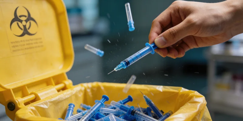 医生在ICU病房讨论重症感染患