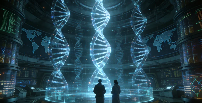 宝鸡基因检测科学原理示意图