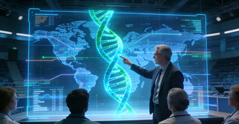 林芝家庭进行遗传咨询场景