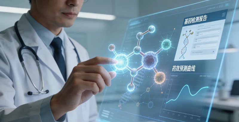 济南医院护士为儿童进行基因检测