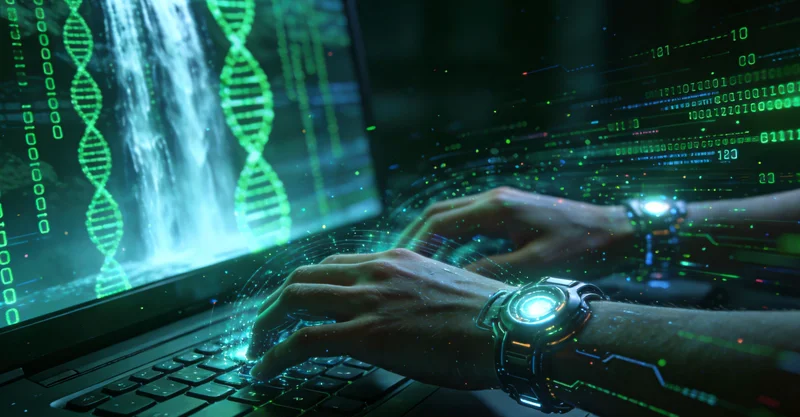 一位穿着白大褂的检验人员正在操