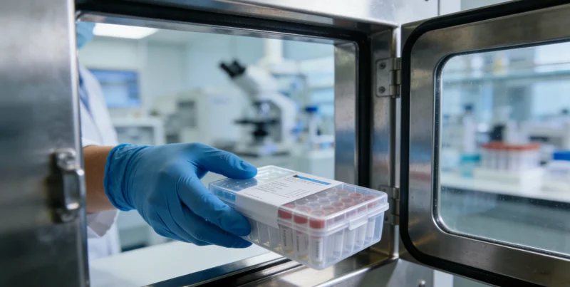 一份基因检测报告示意图,突出显