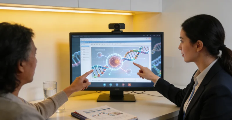 广州医生为家庭进行耳聋基因检测