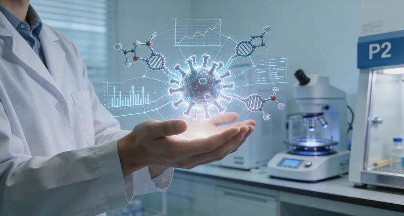 上海基因检测中心展示组织样本与