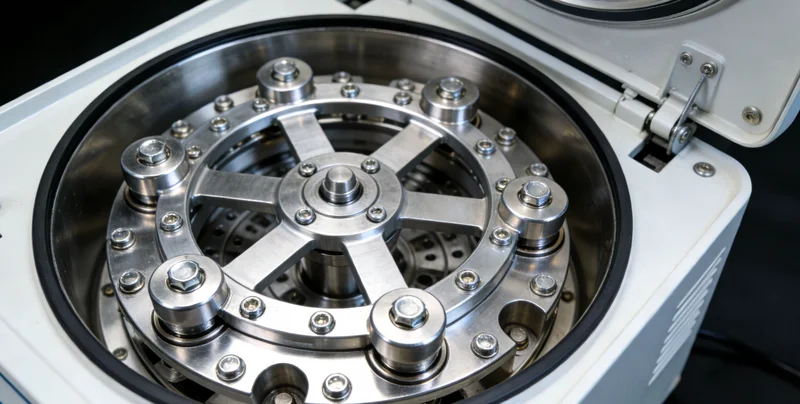 专业PCR实验室内,技术人员正