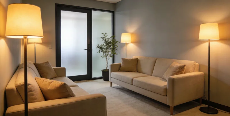 遗传咨询师正在为客户面对面解读