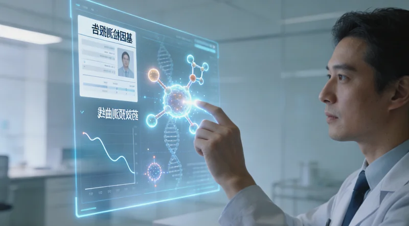 资阳护士为患者采集用于基因检测