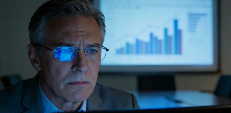 一位市民手持清晰的检测报告，与