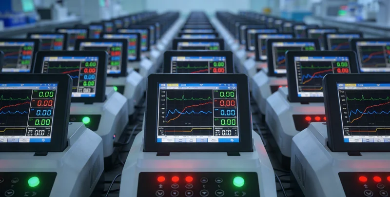 象征DNA测序技术的科技感抽象