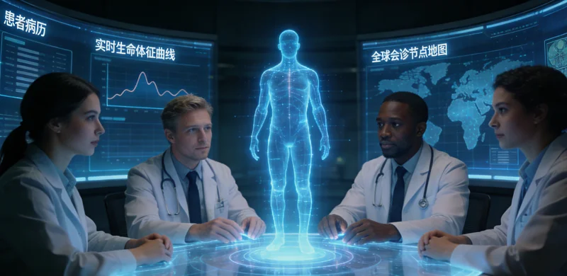 黄石家庭正在进行遗传咨询沟通