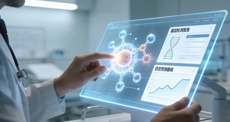 西宁医院内护士为患者进行基因检